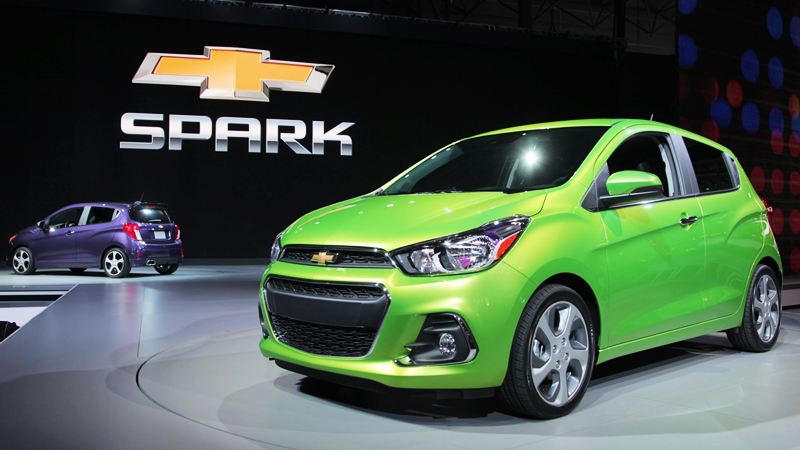 Thiết kế ngoại thất của Chevrolet Spark 2018