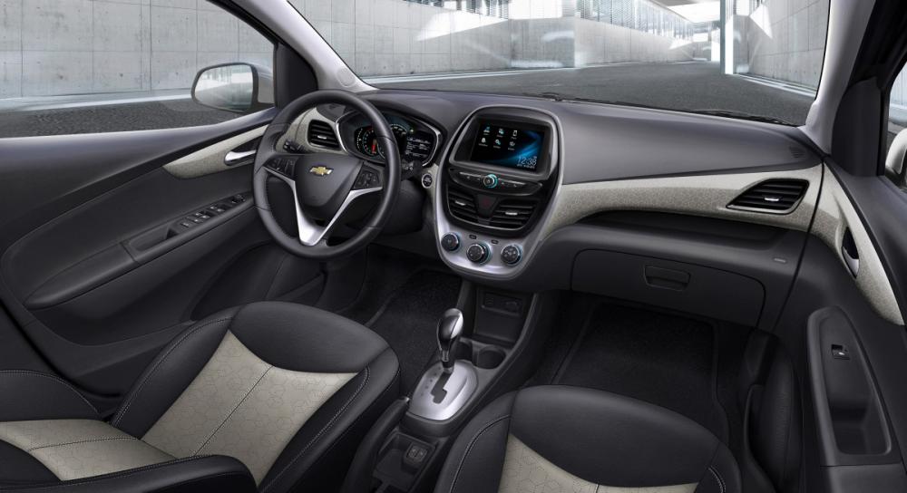 Thiết kế Nội thất của Chevrolet Spark 2018