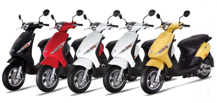 Các tuỳ chọn màu Piaggio Zip Các tuỳ chọn màu Piaggio Zip