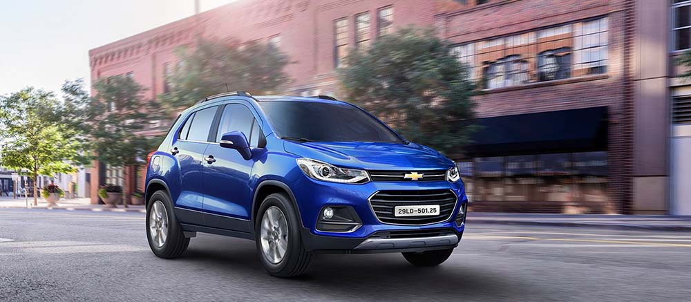 Chevrolet Trax 2018 màu xanh dương