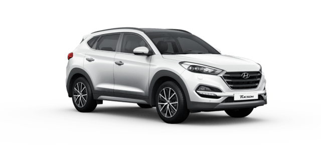 Mẫu Hyundai Tucson m&agrave;u trắng
