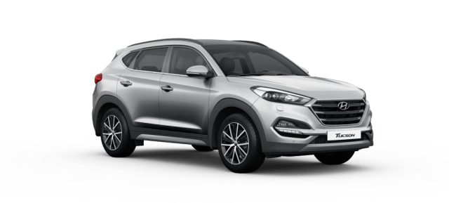 Mẫu Hyundai Tucson m&agrave;u bạc