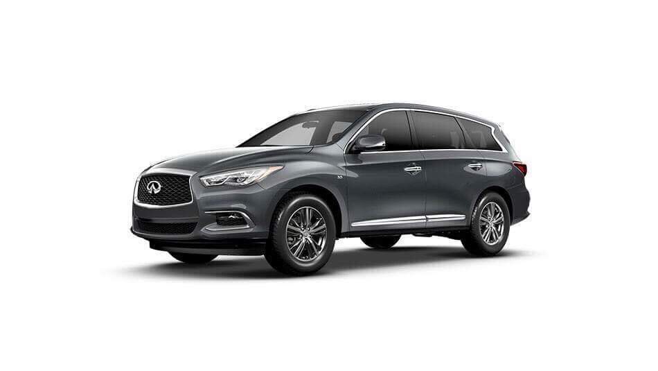 Mẫu Infiniti QX60 màu xám shadow