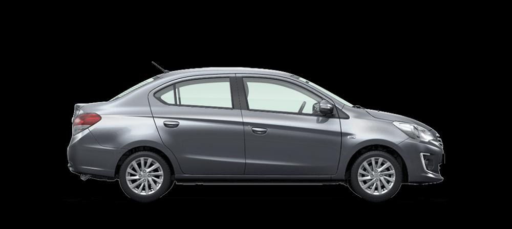 Mẫu Mitsubishi Attrage màu xám titan