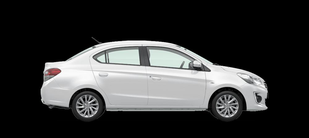 Mẫu Mitsubishi Attrage màu bạc