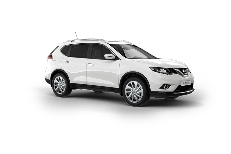 Mẫu Nissan X-Trail màu trắng
