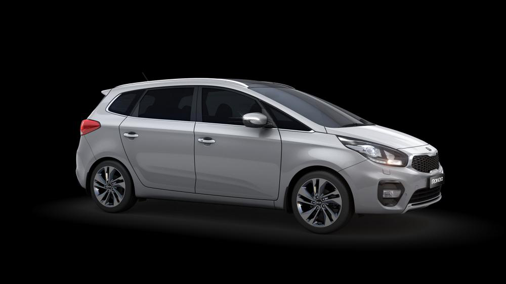 Mẫu Kia Rondo màu bạc