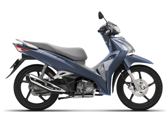Honda Future vành đúc màu xanh bạc