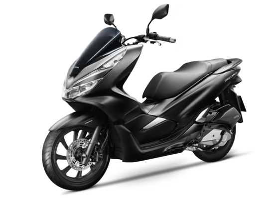 Mẫu Honda PCX màu đen mờ Mẫu Honda PCX màu đen mờ
