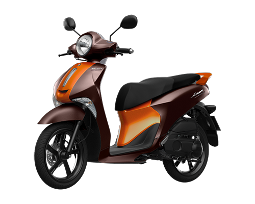 Mẫu Yamaha Janus màu cam nâu