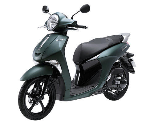 Mẫu Yamaha Janus màu xanh lục