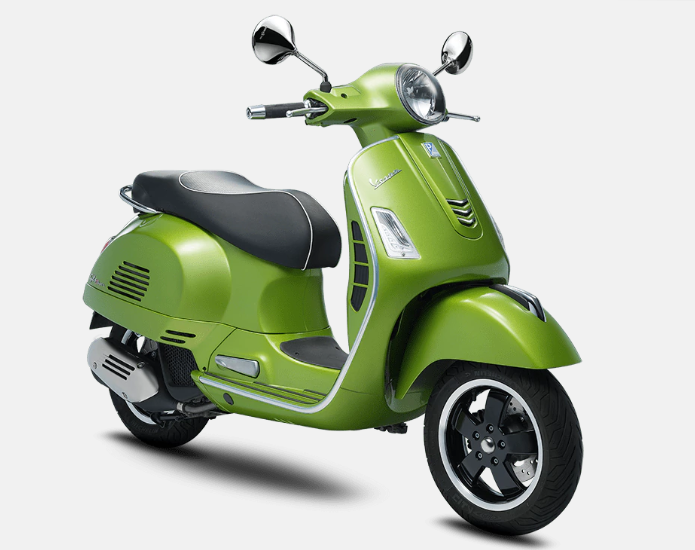 Mẫu Vespa GTS 125 màu xanh lá Mẫu Vespa GTS 125 màu xanh lá