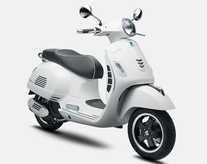 Mẫu Vespa GTS 125 màu trắng Mẫu Vespa GTS 125 màu trắng