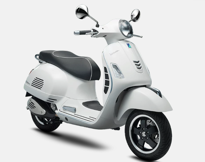 Mẫu Vespa GTS 300 màu trắng Mẫu Vespa GTS 300 màu trắng