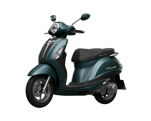 Mẫu Yamaha Grande màu xanh lục