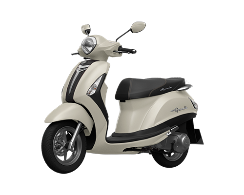 Mẫu Yamaha Grande màu deluxe bạc