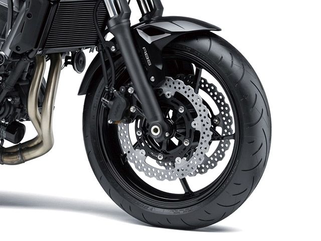 Hệ thống treo trước của Kawasaki Z650 2018 Hệ thống treo trước của Kawasaki Z650 2018