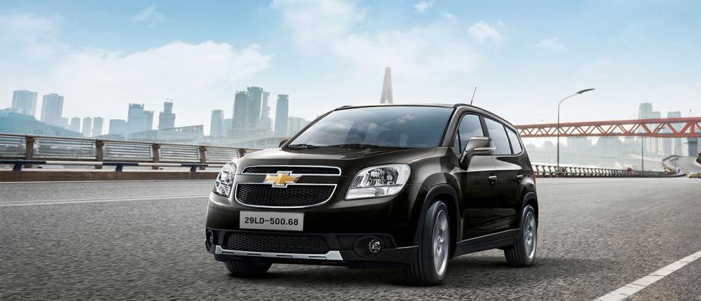 Mẫu Chevrolet Orlando màu đen