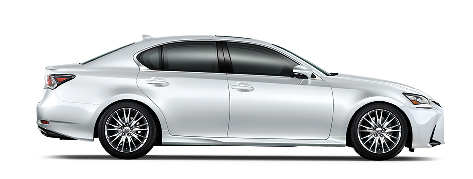 Mẫu Lexus GS màu trắng