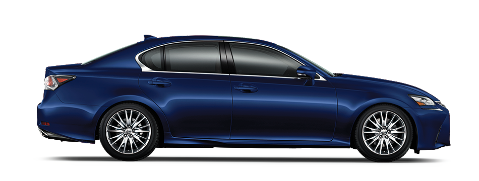 Mẫu Lexus GS màu xanh