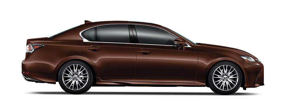 Mẫu Lexus GS màu nâu