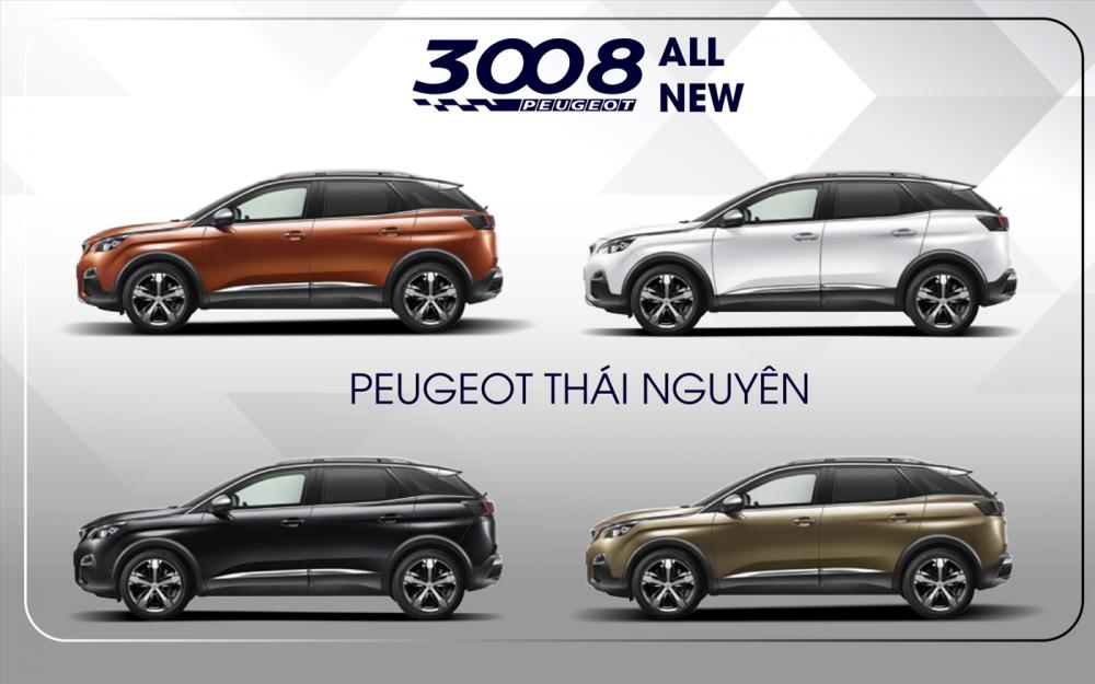 màu sắc ngoại thất của Peugeot 3008 