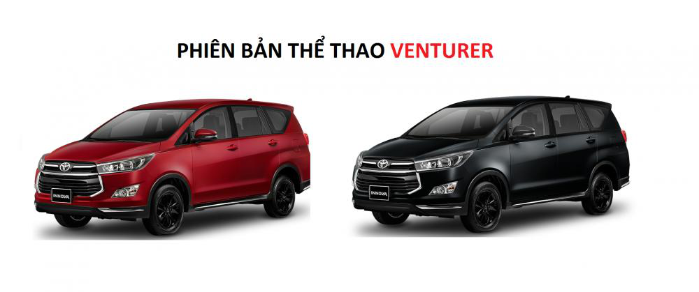 M&agrave;u sắc ngoại thất của Toyota Innova Venturer