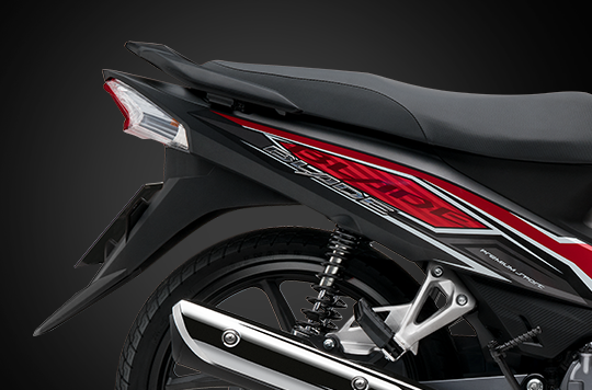 Thiết kế thân xe của Honda Blade 110