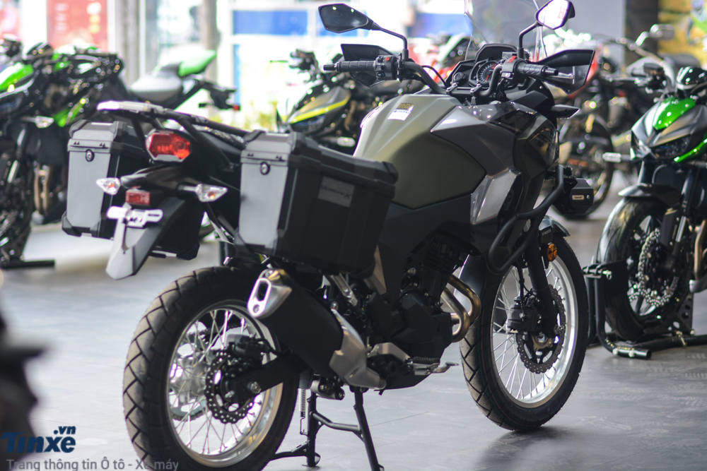 Thùng đựng đồ của Kawasaki Versys-X 300 2018 Thùng đựng đồ của Kawasaki Versys-X 300 2018