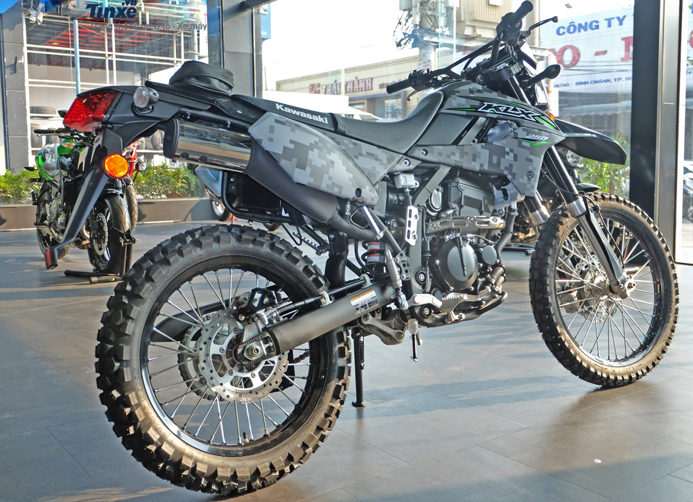 Đuôi xe Kawasaki KLX 250 2018