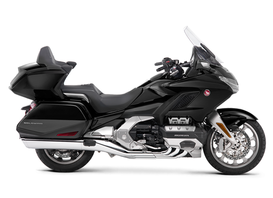 Ngoại thất Honda Gold Wing màu đen bạc