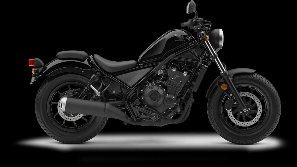 Mẫu Honda Rebel 500 màu đen