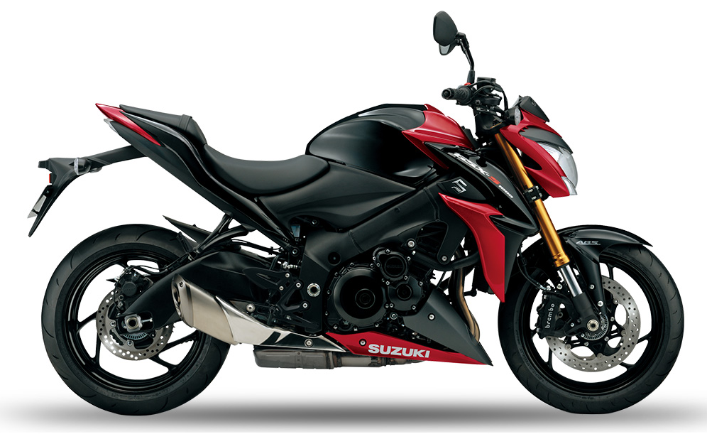 Mẫu Suzuki GSX-S1000 đỏ đen Mẫu Suzuki GSX-S1000 đỏ đen