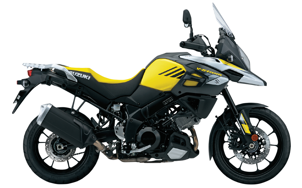 Mẫu Suzuki V-Strom 1000 màu vàng đen