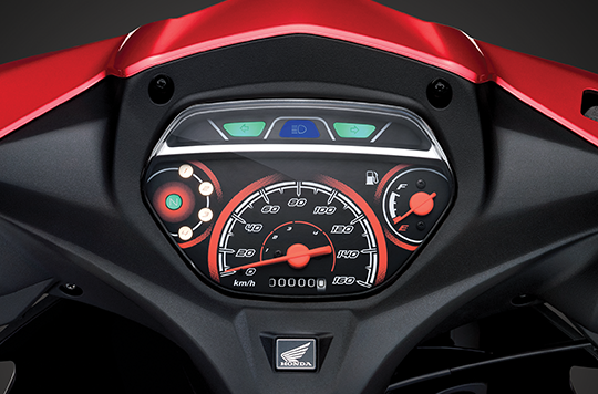 Thiết kế bảng đồng hồ của Honda Blade 110