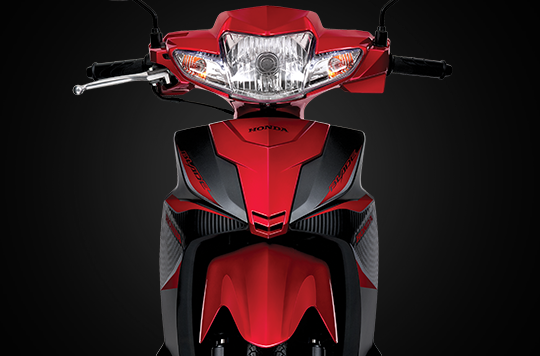 Thiết kế phần đầu xe Honda Blade 110