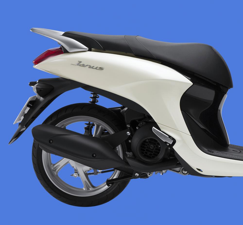 Thiết kế đuôi xe Yamaha Janu
