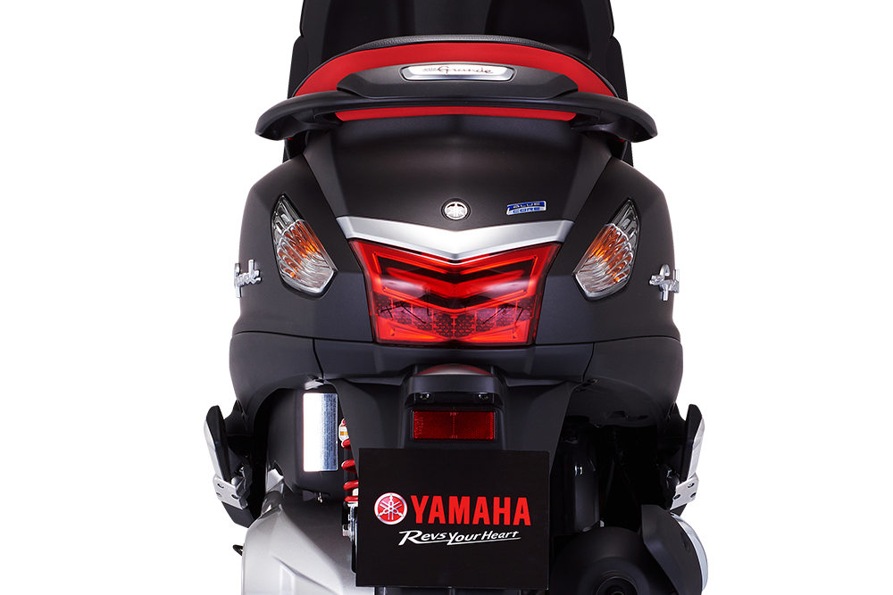 Thiết kế phần đuôi xe Yamaha Grande