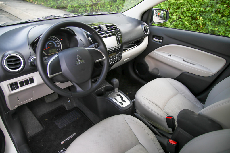 Thiết kế nội thất Mitsubishi Attrage