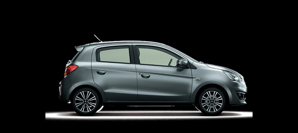 Thiết kế Mitsubishi Mirage màu xám titan