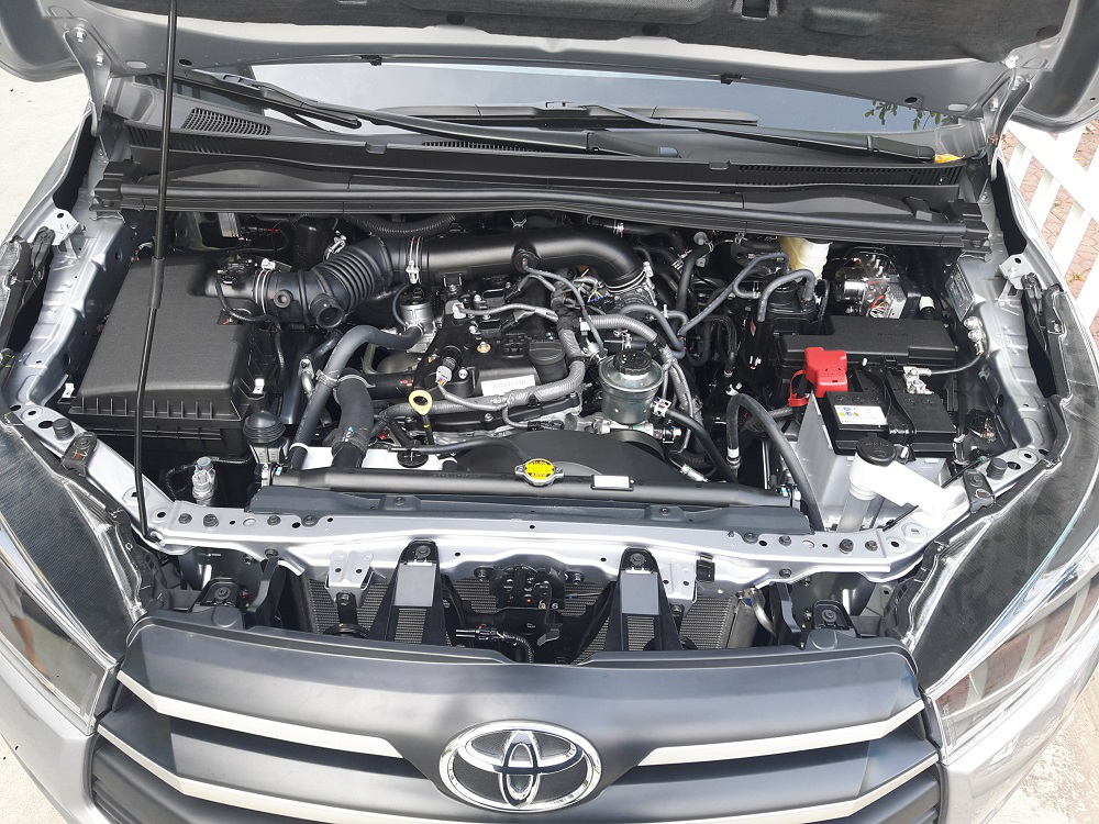 Trang bị động cơ của Toyota Innova