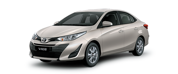 Ngoại thất Toyota Vios màu be