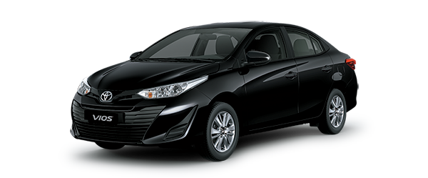 Ngoại thất Toyota Vios màu đen