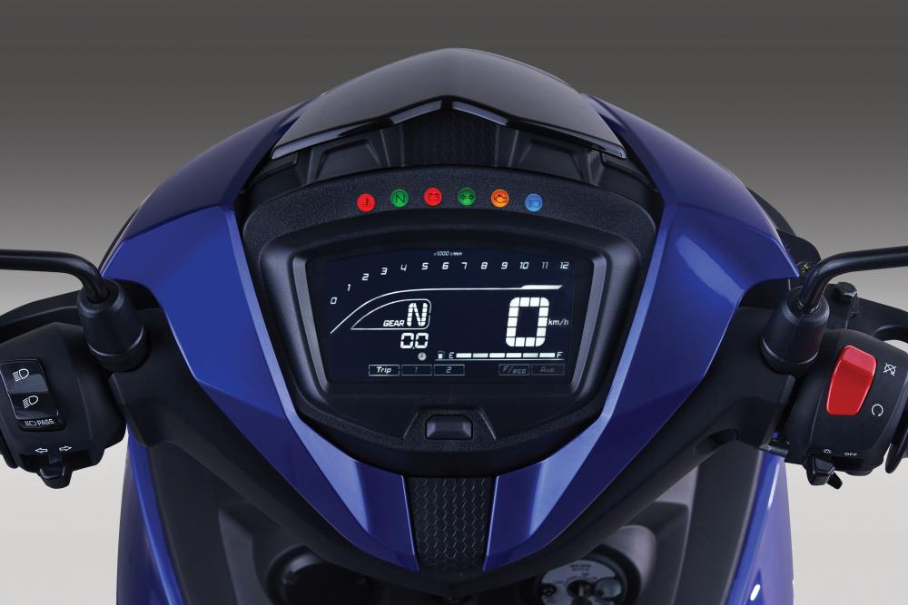 Yamaha Exciter 150 2019  trang bị đồng hồ kỹ thuật số hoàn toàn