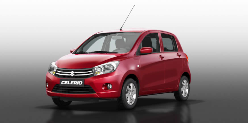 Ngoại thất Suzuki Celerio màu đỏ
