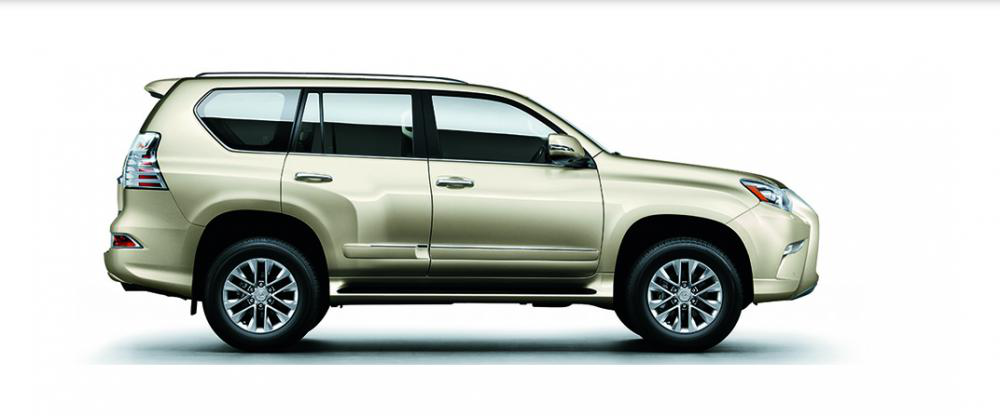 Ngoại thất Lexus GX màu nâu vàng