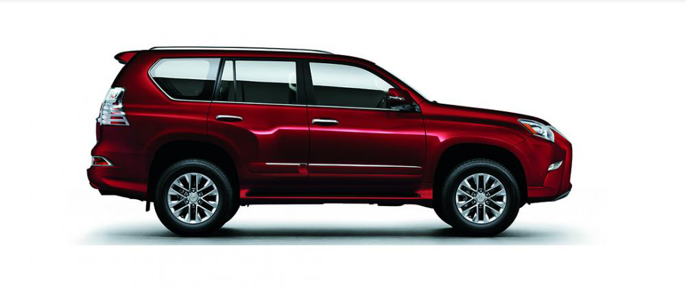 Ngoại thất Lexus GX màu đỏ