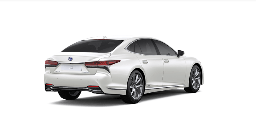 Ngoại thất Lexus LS m&agrave;u trắng