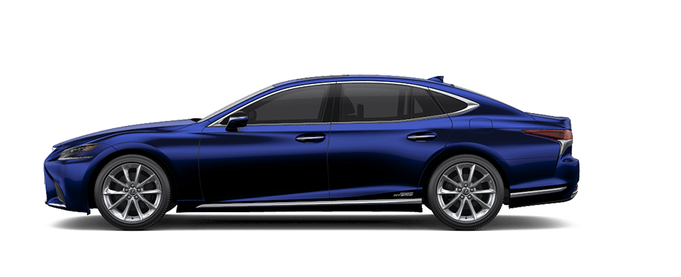 Ngoại thất Lexus LS m&agrave;u xanh