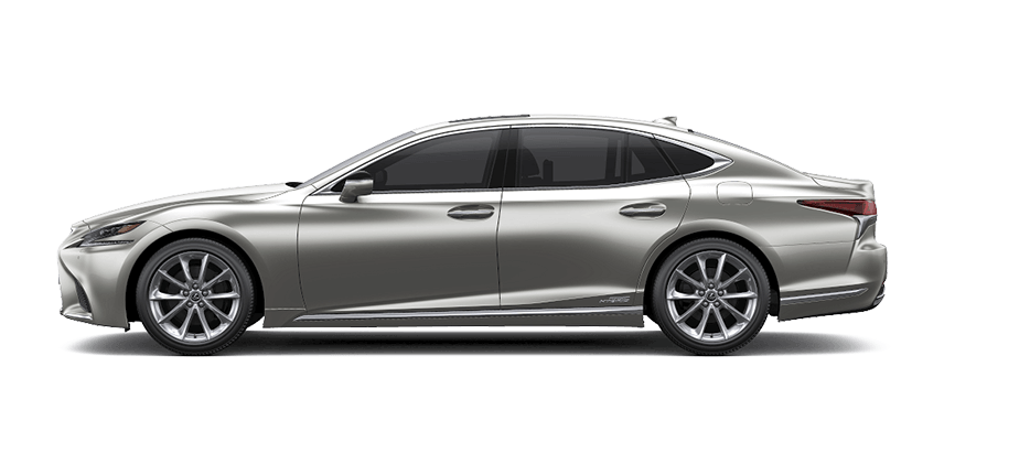 Ngoại thất Lexus LS m&agrave;u x&aacute;m trắng